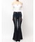 ハイウエストleg lengthフレアデニムパンツ