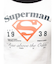 SUPERMAN GYDA 2WAYラグランショートトップス