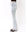 ハイウエストBASICフレアデニムパンツ
