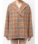 ラメmaterialチェスターコート