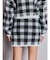 CHECK shaggy ニットスカートライクショートパンツ