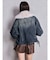 2WAY ECO FURショートデニムGジャン