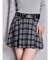 ベルトSETチェックプリーツスカートライクショートパンツ