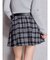 ベルトSETチェックプリーツスカートライクショートパンツ