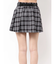 ベルトSETチェックプリーツスカートライクショートパンツ