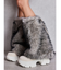 2WAY ECO FUR LEG WARMERニットブーツ