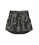 【TINY】pierce designフェイクレザースカートライクショートパンツ