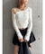 【TINY】asymmetry design ニットトップス