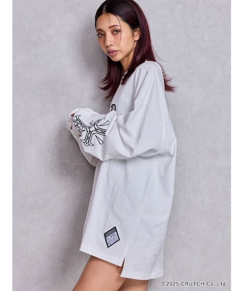 ℛ*˚様 gyda❣️GALFY original cross long Tシャ GYDA×GALFY original cross long Tシャツ[品番：MKSW0067243]｜GYDA