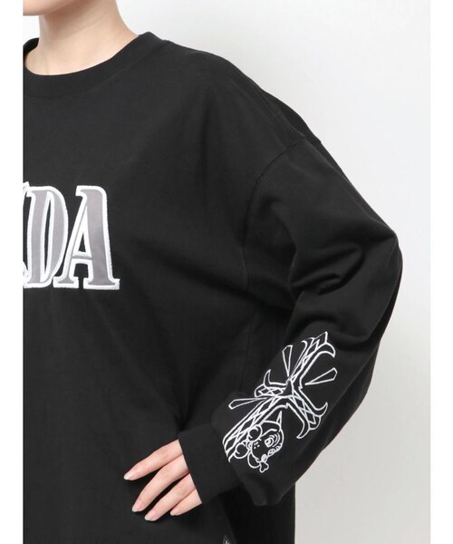 GYDA×GALFY original cross long Tシャツ｜ジェイダの通販｜&mall
