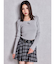 GGプレートlong sleeveニットトップス