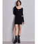 GGプレート long sleeveニットワンピース
