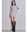 GGプレート long sleeveニットワンピース