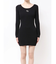 GGプレート long sleeveニットワンピース