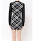 GG embroideryラメCHECKニットワンピース