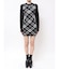 GG embroideryラメCHECKニットワンピース