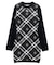 GG embroideryラメCHECKニットワンピース