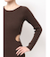 LONG SLEEVE SIDE OPEN ニットワンピース
