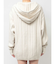 ランダムリブGG HOODIEニットチュニック