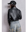 Fake leather shortジャケット
