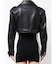 Fake leather shortジャケット
