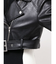 Fake leather shortジャケット