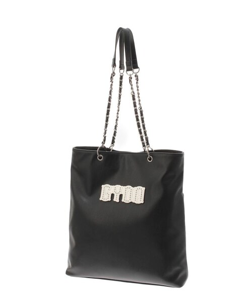 GYDAbijouプレートチェーントートBAG｜ジェイダの通販｜&mall（アンド