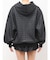 GG chain glitter print BIGパーカー