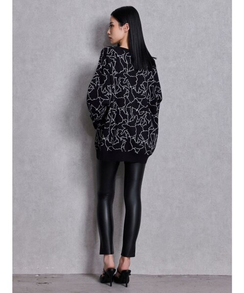 BUNNY patternニットトップス｜ジェイダの通販｜&mall（アンドモール