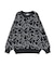 BUNNY patternニットトップス