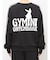 GYMINI BUNNYラインスウェットトップス