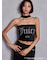 GYDA×Juicy Couture GG JC Emboss Big Bling Velour Bustier