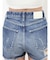 ハイウエストBACK RIPPEDデニムショートパンツ