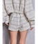 Symmetry GYDAラメツイードショートパンツ