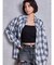 bijouチェックシャツ