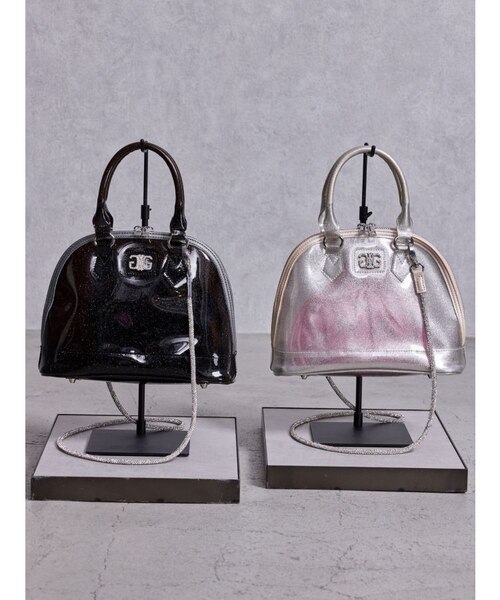 SymmetryGYDA GLITTERクリアBAG｜ジェイダの通販｜&mall（アンドモール