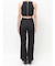 バックZIPテレコロンパース