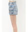 ring bijou studsデザインデニムショートパンツ
