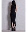 SIDE OPENロングニットワンピース