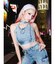 GG bijou MOLDチョーカーデニムショートTOPS