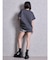 sacred edge cross emboss BIG Tシャツ