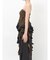 LEOPARD HEM DRAPE EDGEベアTOPS