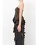 LEOPARD HEM DRAPE EDGEベアTOPS