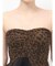 LEOPARD HEM DRAPE EDGEベアTOPS