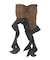 LEOPARD HEM DRAPE EDGEベアTOPS