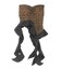LEOPARD HEM DRAPE EDGEベアTOPS