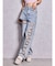ハイウエストGYDA CUT OUT SIDE RIPPEDデニムパンツ