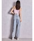 ハイウエストGYDA CUT OUT SIDE RIPPEDデニムパンツ