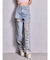 ハイウエストGYDA CUT OUT SIDE RIPPEDデニムパンツ