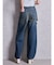 ハイウエストGYDA CUT OUT SIDE RIPPEDデニムパンツ